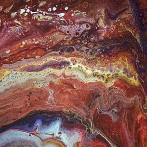 Acrylic Pour Painting